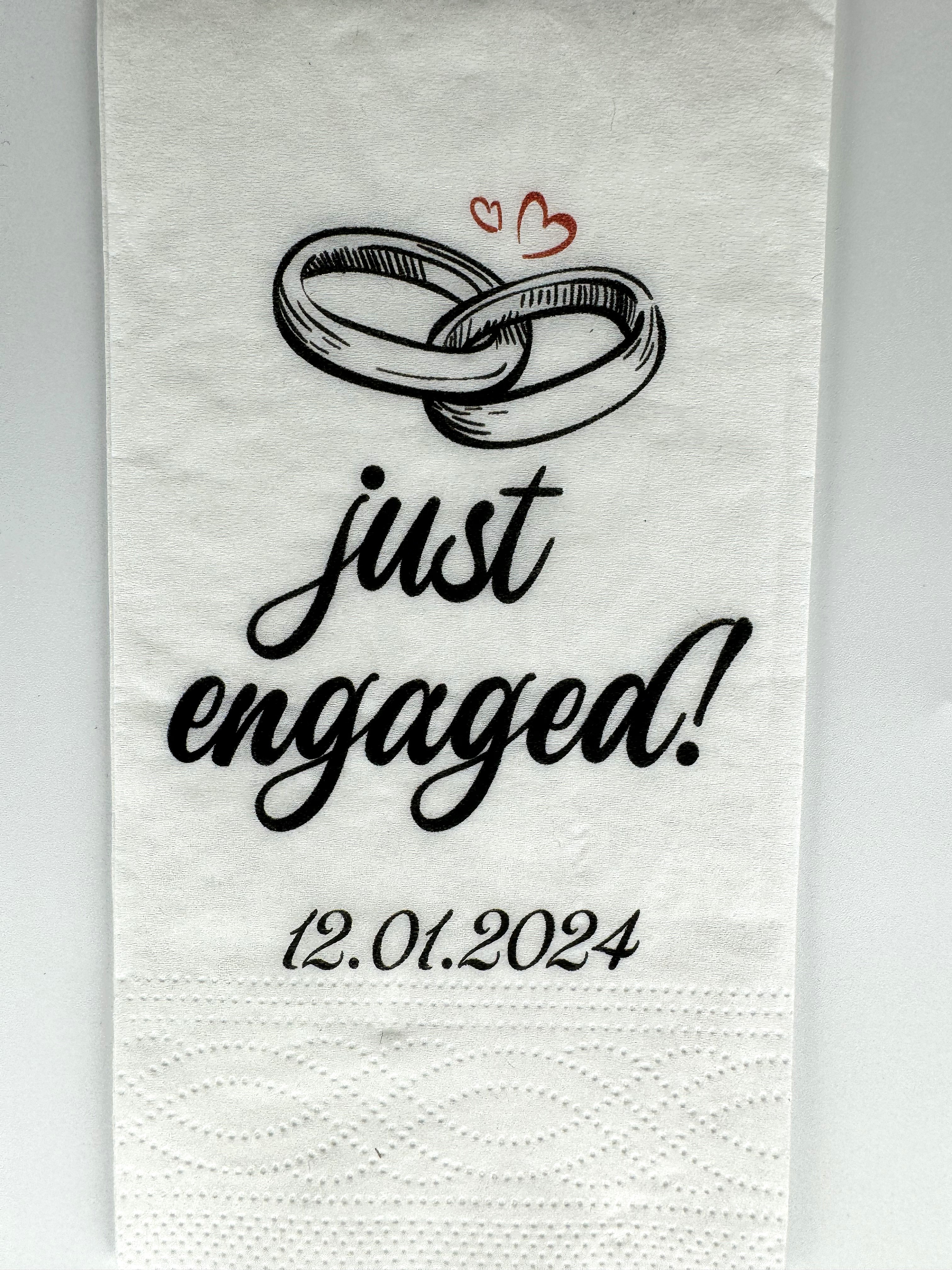 Personalized Printed Napkin