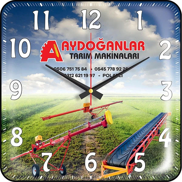 Bombe Cam Duvar Saatleri