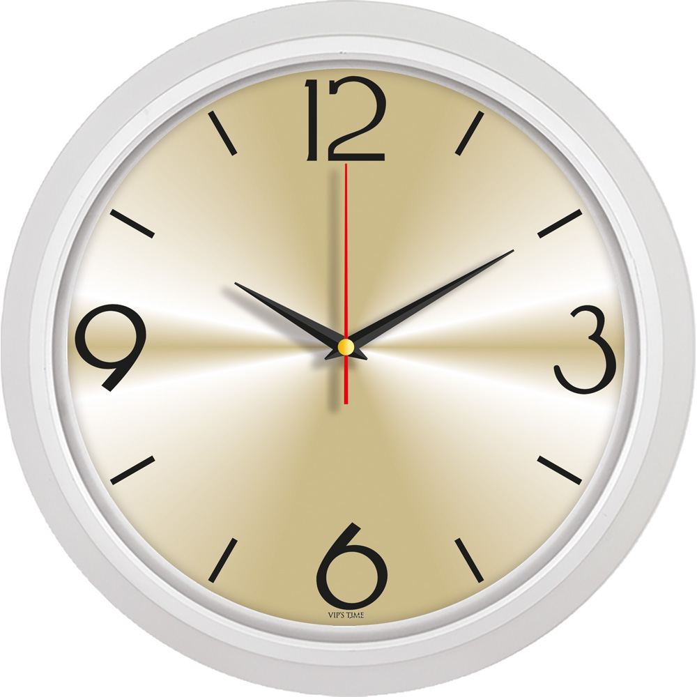V30-606-G Plastic Wall Clock