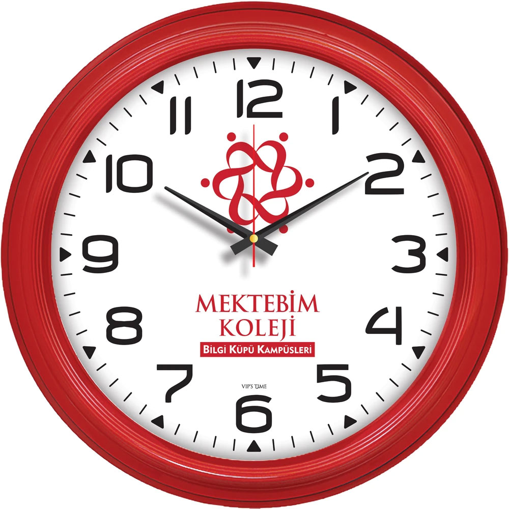 V30-504-K Plastik Duvar Saati