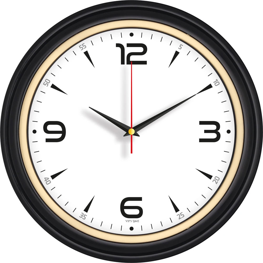 V30-522-S Plastik Duvar Saati