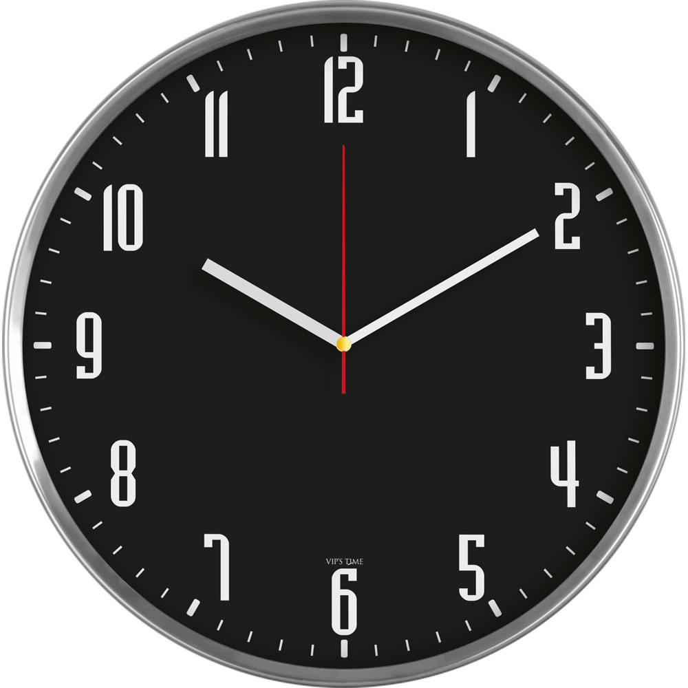 V30-935 Stainless Steel Wall Clock