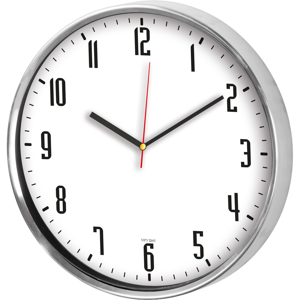 V30-935 Stainless Steel Wall Clock