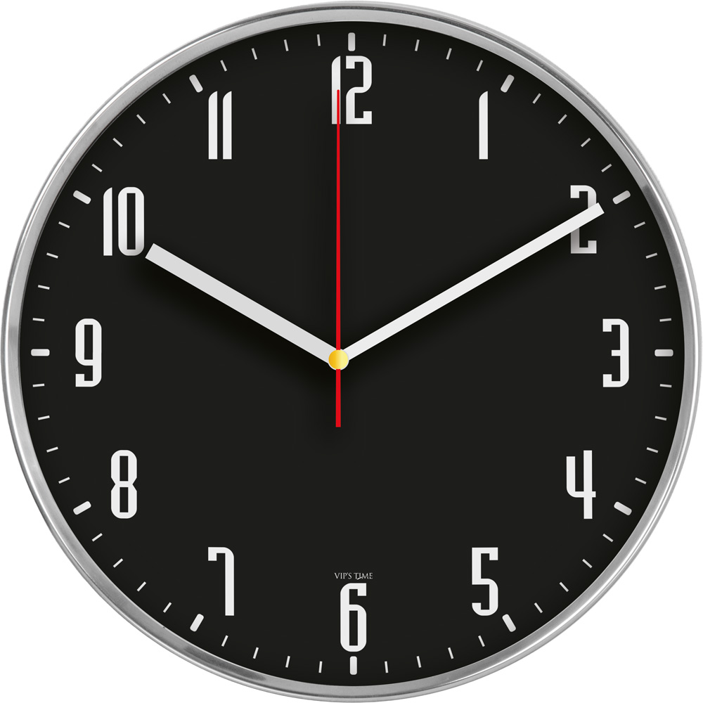 V30-930 Stainless Steel Wall Clock