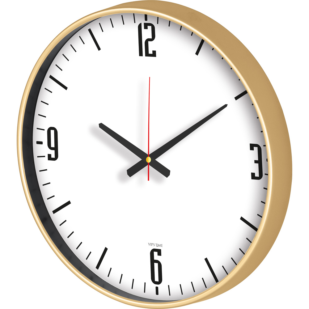 Horloge murale en plastique V30-640-A