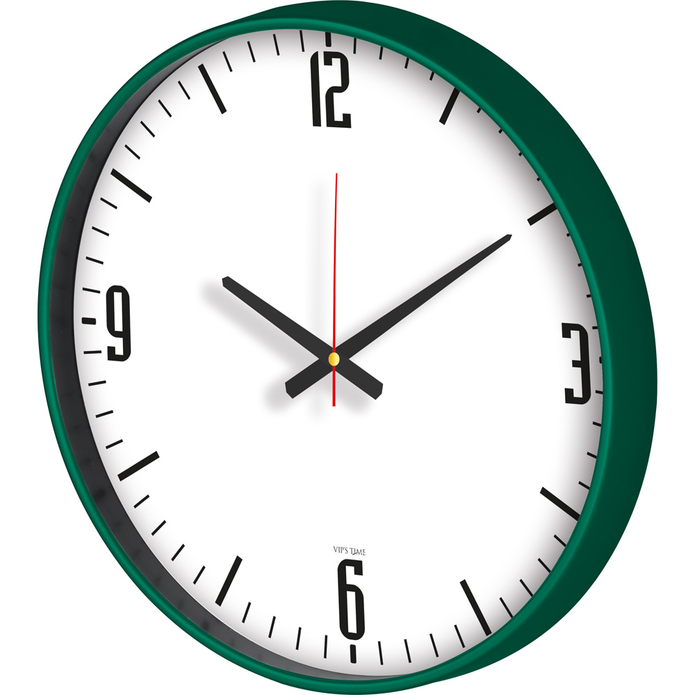Horloge murale en plastique V30-640-HYSL