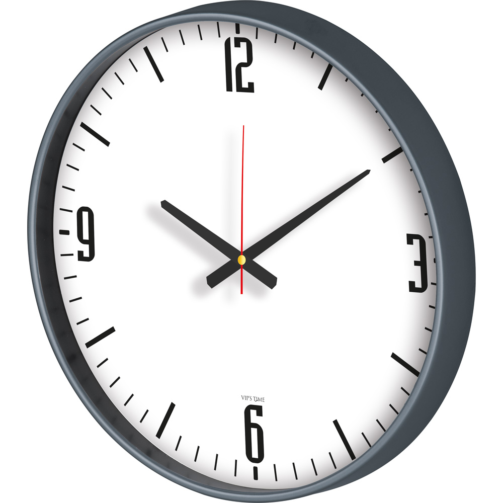Horloge murale en plastique V30-640-FM