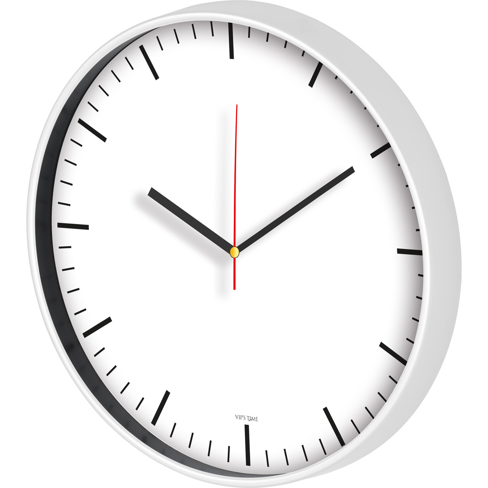 Horloge murale en plastique V30-635-B
