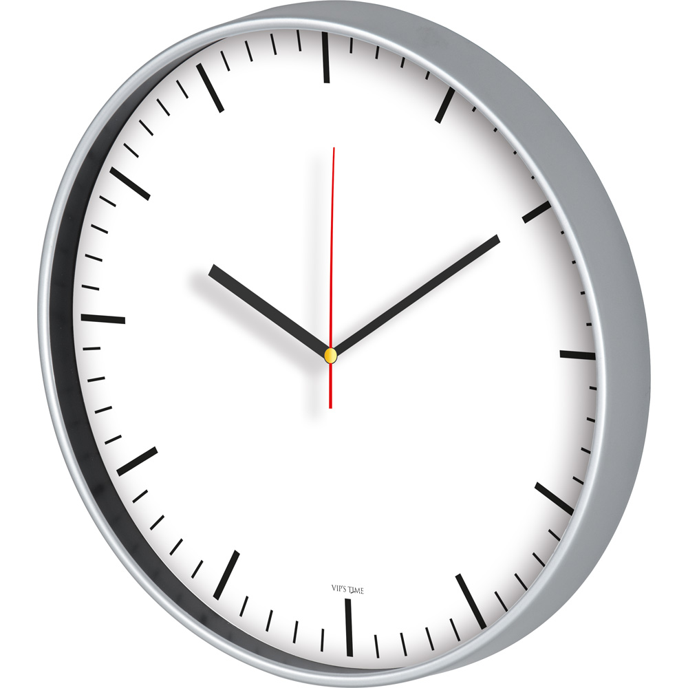 Horloge murale en plastique V30-635-GM