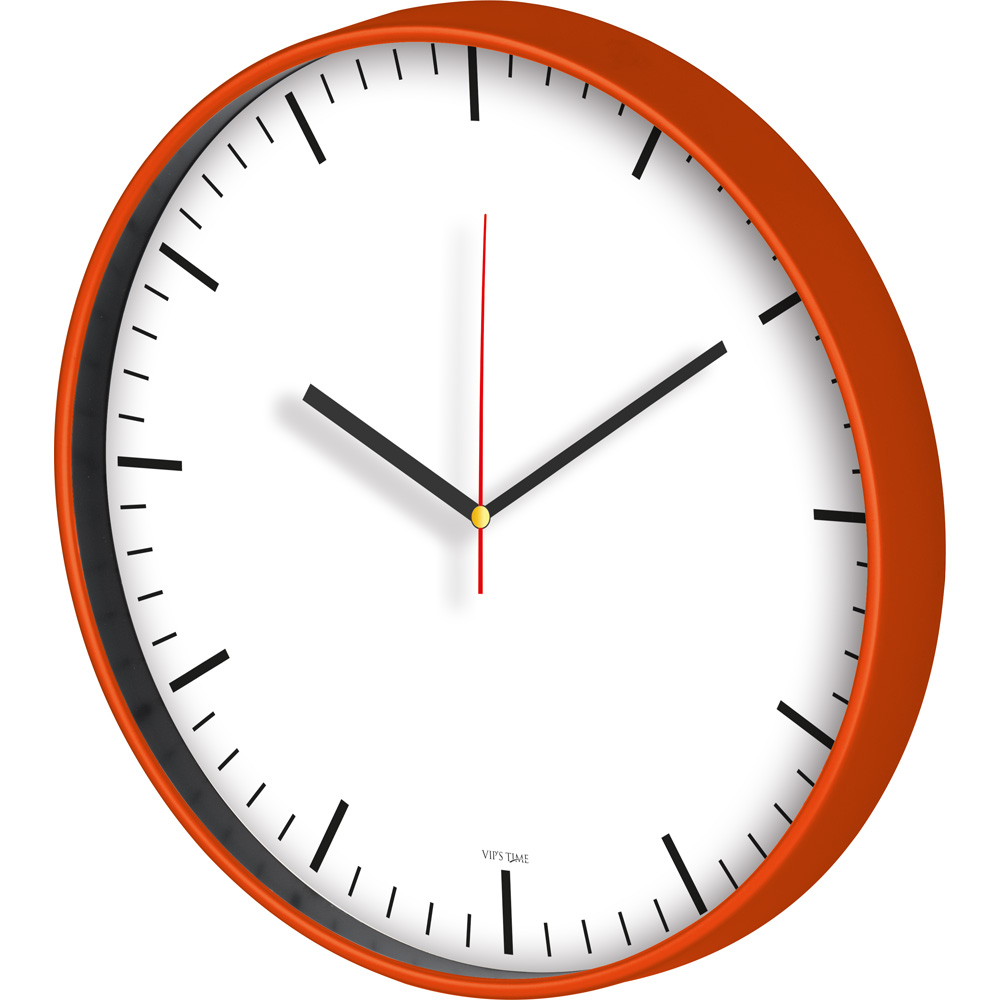 Horloge murale en plastique V30-635-T