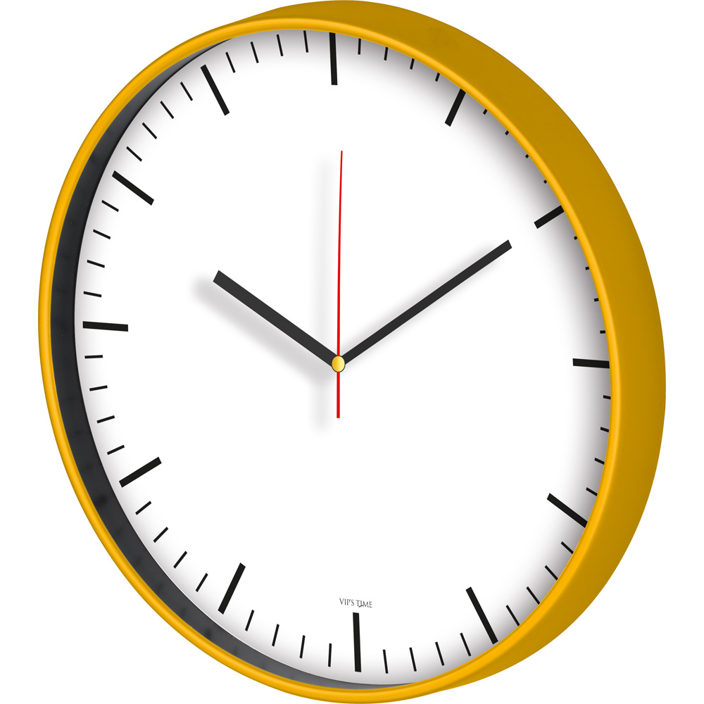 Horloge murale en plastique V30-635-SR