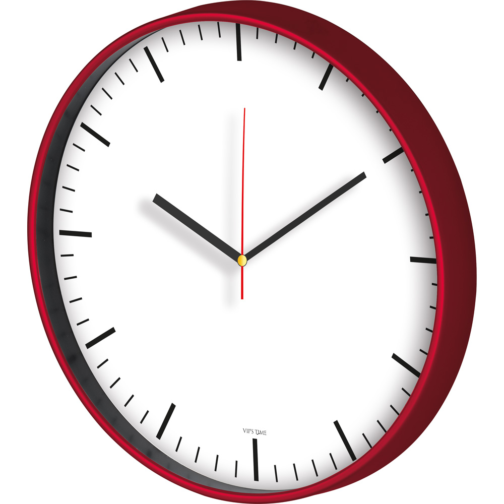 Horloge murale en plastique V30-635-K