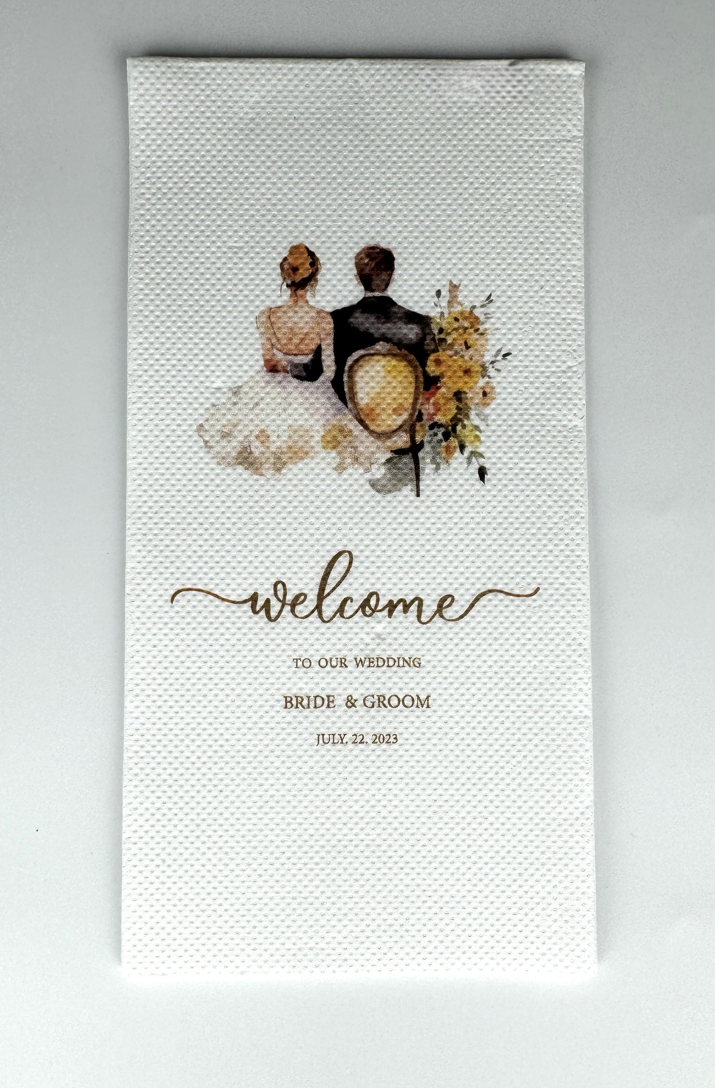 Personalized Printed Napkin